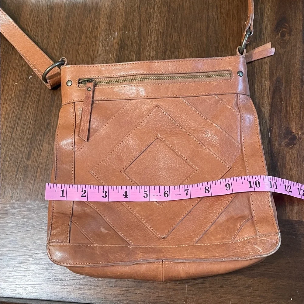 Lucky Brand Baldwin leather crossbody purse